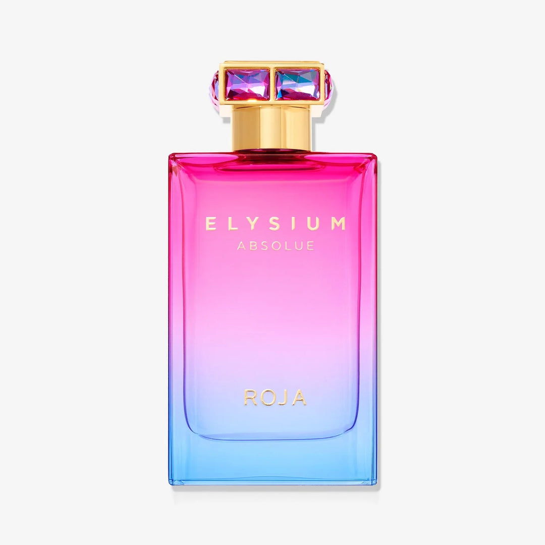 Elysium_absolue_glasflakon_rosa_hellblau_mit_goldenem_deckel
